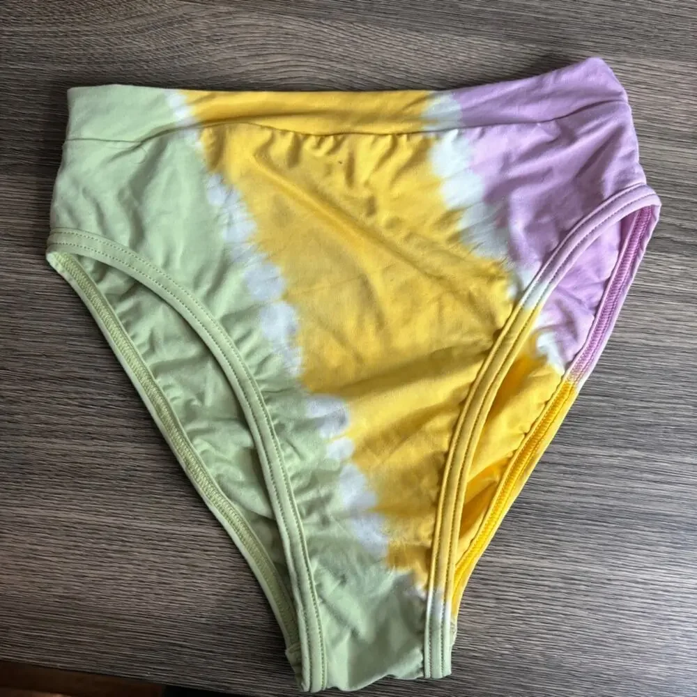 L*Space Diagonal Sunburst Lizzie Bikini Set – Size S